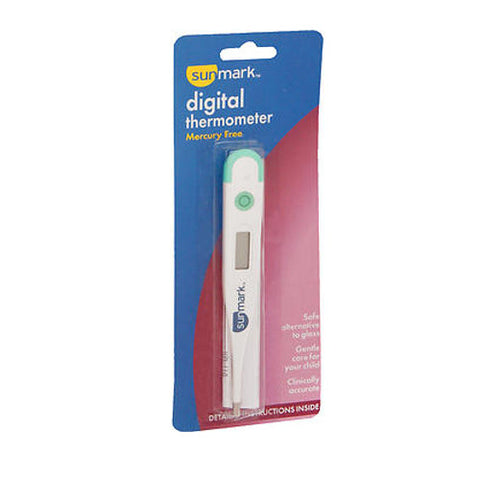 Sunmark, Digital Thermometer Mercury Free, 1 each Sunmark