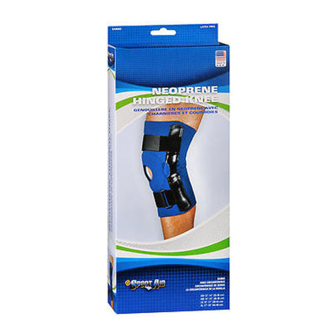 Sport Aid, Neoprene Hinged Knee Large, 1 Each Sport Aid