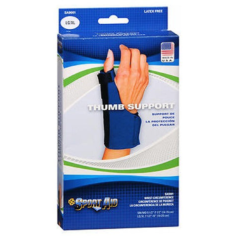 Sport Aid, Thumb Support Large And X-Large, 1 Each Sport Aid