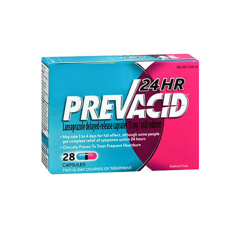 Prevacid, Prevacid 24Hour, 15 mg, 28 caps Prevacid