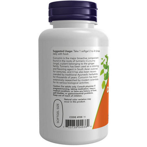 Now Foods, Curcumin Softgels, 450 mg, 60 SOFTGELS Now Foods
