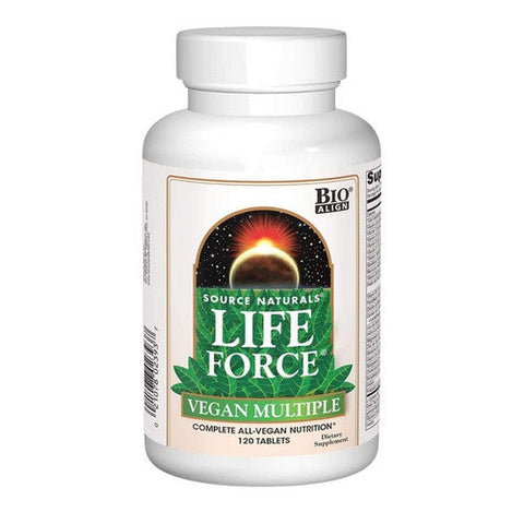 Source Naturals, Life Force Vegan Multiple, 120 Tabs Source Naturals