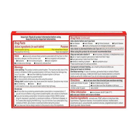 Sudafed Pe, Sinus Pressure Plus Pain Caplets, 24 Caps Sudafed Pe