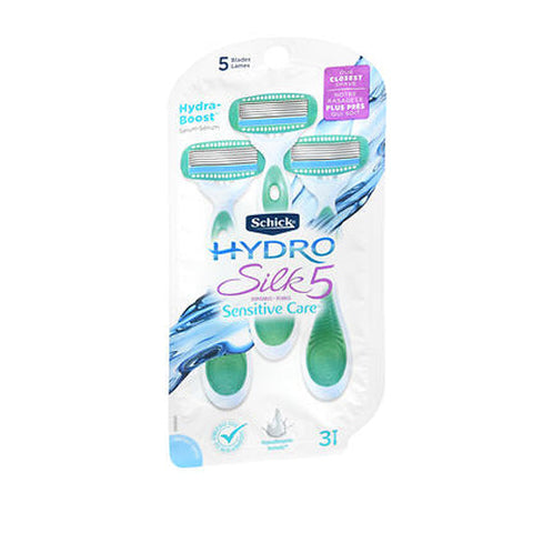 Schick, Hydro Silk Disposable Razors, 3 each Schick