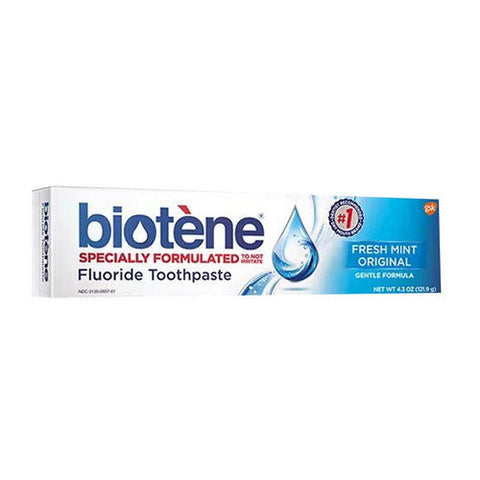 Biotene, Dry Mouth Fluoride Toothpaste Fresh, 4.3 Oz Biotene