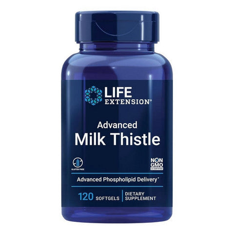 Life Extension, Advanced Milk Thistle, 120 Softgels Life Extension