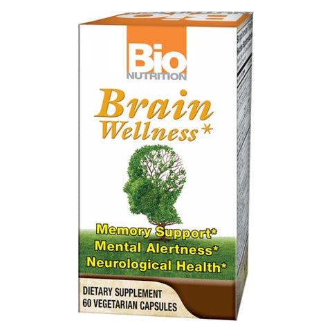 Bio Nutrition Inc, Brain Wellness, 60 VCaps Bio Nutrition Inc