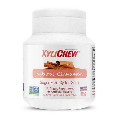Xylichew, Soft Chewing Gum Cinnamon, 60 Ct Xylichew