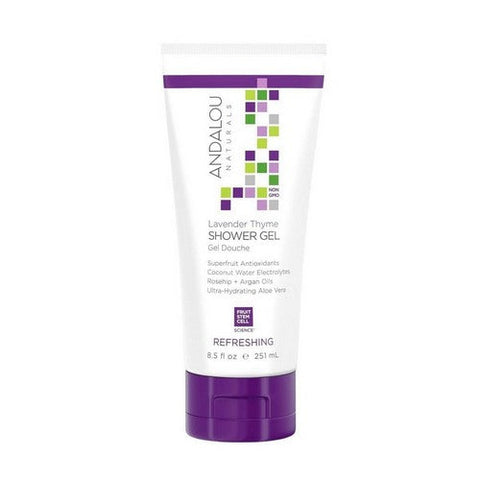 Andalou Naturals, Shower Gel Lavender Thyme Refreshing, 8.5 Oz Andalou Naturals