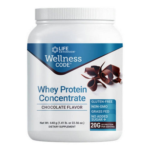 Life Extension, Whey Protein Concentrate Chocolate Flavor, 660 Grams Life Extension