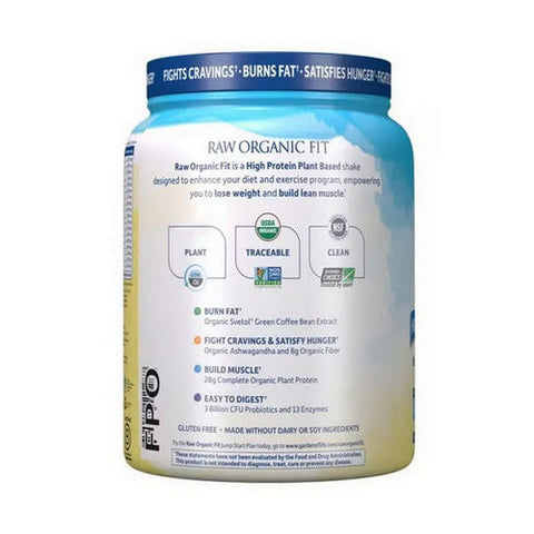 Garden of Life, Raw Organic Fit Vanilla, Vanilla 15 oz Garden of Life