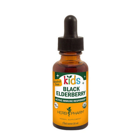 Herb Pharm, Kids Black Elderberry Glycerite, 1 fl oz Herb Pharm