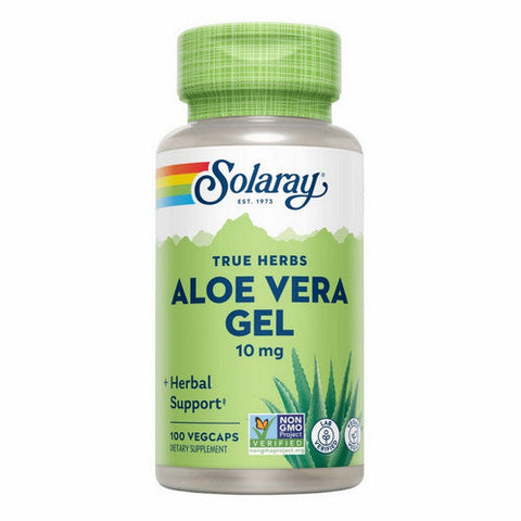 Solaray, Aloe Vera Gel Concentrate, 100 Caps Solaray