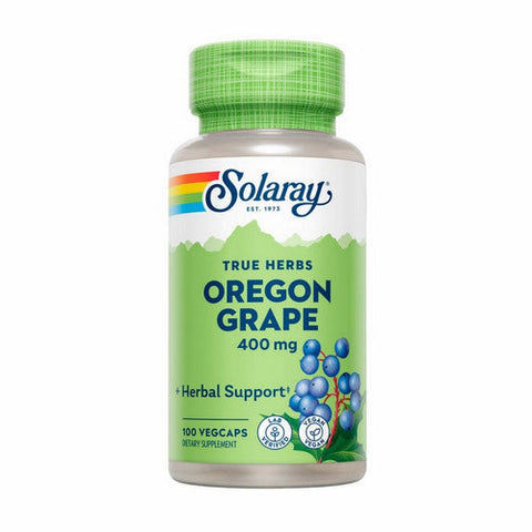 Solaray, Oregon Grape, 400 mg, 100 Caps Solaray