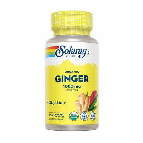 Solaray, Ginger, 100 Caps Solaray