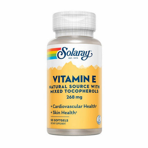 Solaray, Vitamin E, 268 Mg, 50 Softgels Solaray