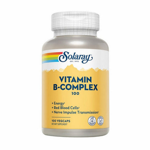 Solaray, B-Complex 100, 100 Caps Solaray