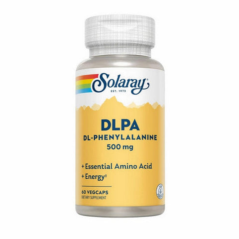 Solaray, DL-Phenylalanine, 500 mg, 60 Caps Solaray