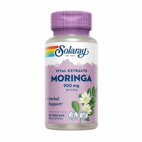 Solaray, Moringa, 900 Mg, 60 Veg Caps Solaray