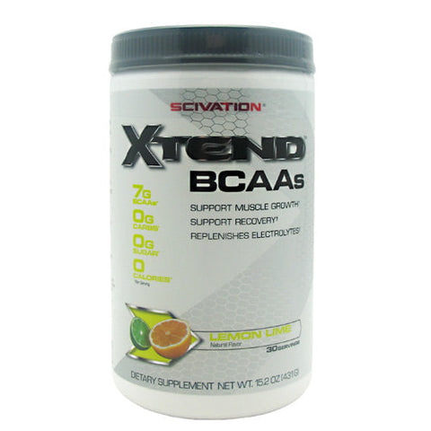 Scivation, XTEND, Lemon Lime 30 serving / 14.70 oz Scivation