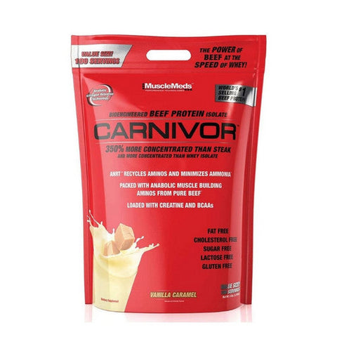Muscle Meds, Carnivor, Vanilla Caramel 8 lbs Muscle Meds