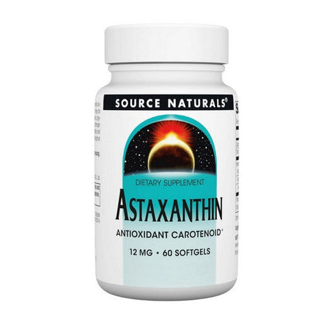 Source Naturals, Astaxanthin, 12 mg, 60 Sofgel Source Naturals