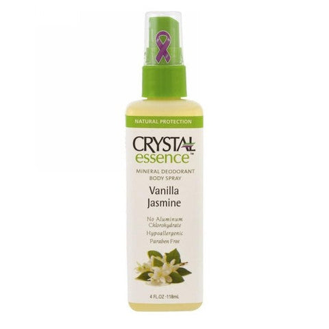Crystal, Mineral Deodorant Spray, Vanilla Jasmine 4 oz Crystal
