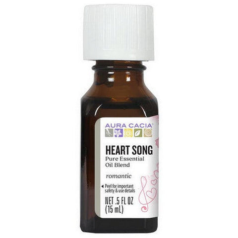Aura Cacia, Aromatherapy Oil, Blend Heartsong 0.5 Fl Oz Aura Cacia