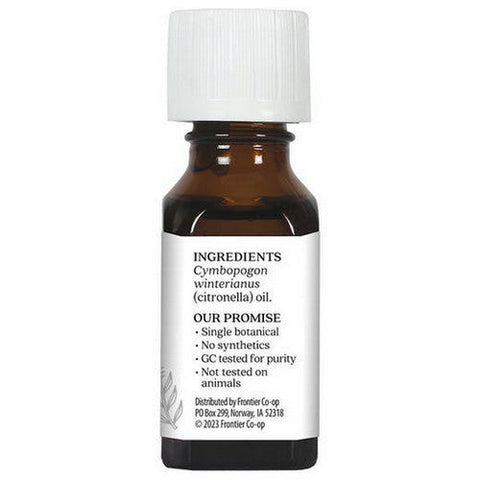 Aura Cacia, Essential Oil Citronella, (cymbopagon nardus) 0.5 Fl Oz Aura Cacia