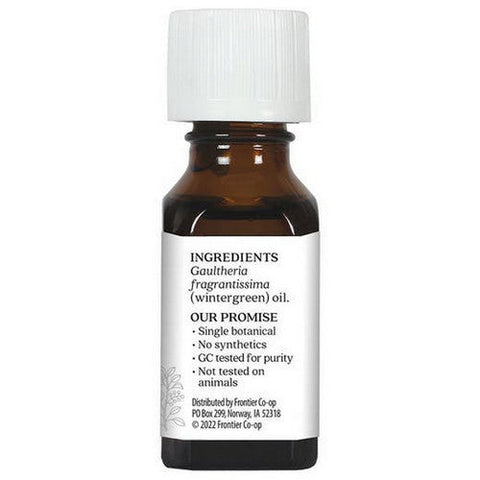 Aura Cacia, Essential Oil Wintergreen, (gualtheria procumbens) 0.5 Fl Oz Aura Cacia