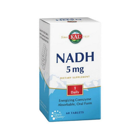 Kal, NADH, 60 Tabs Kal