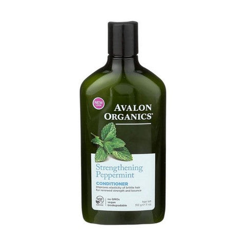 Avalon Organics, Strengthening Conditioner, Peppermint, 11 Oz Avalon Organics