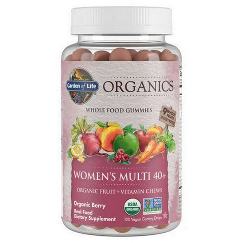Garden of Life, Organics Women's Multi 40 plus, Organic Berry 120 Chews Garden of Life