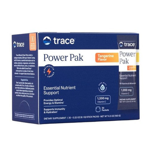 Trace Minerals, Electrolyte Stamina Power Pack Tangerine, Tangerine 30 Packets Trace Minerals
