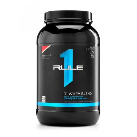 Rule 1, R1 Whey Blend, Salted Caramel 2.1lbs Rule 1