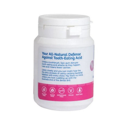 Epic Dental, Xylitol Sugar-Free Bubblegum, 50 Count