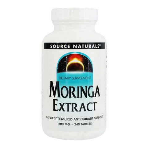 Source Naturals, Moringa Extract, 600 mg, 240 Tabs Source Naturals