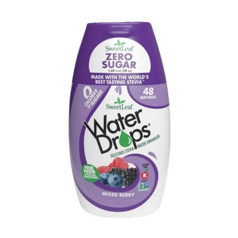 Sweetleaf Stevia, Waterdrops, Mixed Berry 1.62 Oz Sweetleaf Stevia