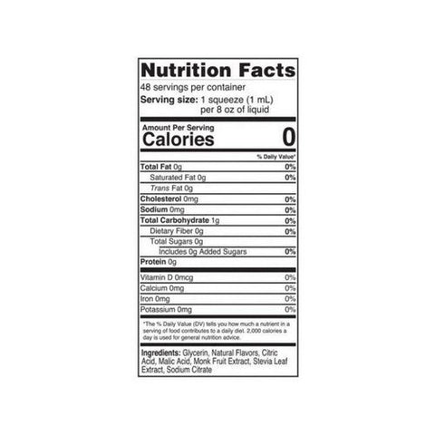 Sweetleaf Stevia, Waterdrops, Mixed Berry 1.62 Oz Sweetleaf Stevia