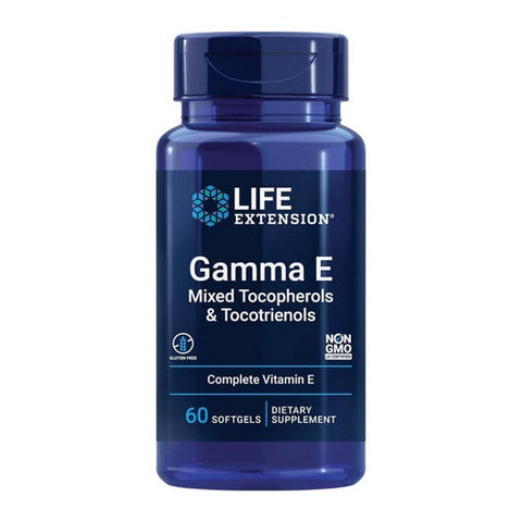 Life Extension, Gamma E Tocopherol/Tocotrienol, 60 Softgels Life Extension