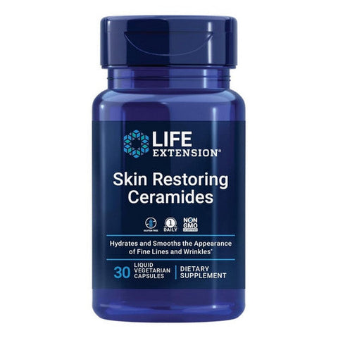 Life Extension, Skin Restoring Ceramides, 30 Liquid Veg Caps Life Extension