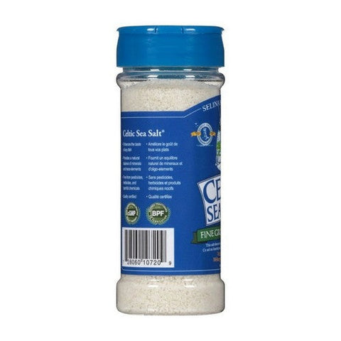 Celtic Sea Salt, Fine Ground Sea Salt Shaker Jar, 8 Oz Celtic Sea Salt