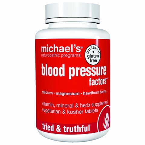 Michael's Naturopathic, Blood Pressure Factors, 60 Tabs Michael's Naturopathic