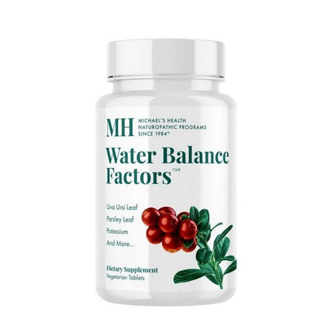 Michael's Naturopathic, Water Balance Factors, 60 Tabs Michael's Naturopathic