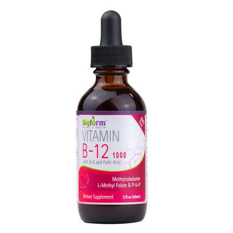 Sigform, Vitamin B12, 1000 mcg, 2 Oz Sigform