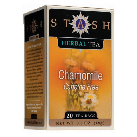 Stash Tea, Herbal  Tea Chamomile, Caffeine Free 20 Count Stash Tea