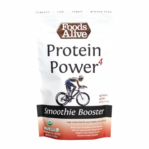 Foods Alive, Organic Protein Power 4, 8 Oz Foods Alive