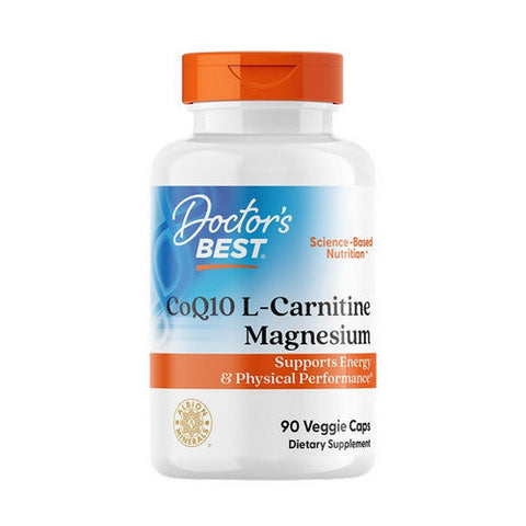 Doctors Best, CoQ10 L-Carnitine Magnesium, 90 Veggie Caps Doctors Best