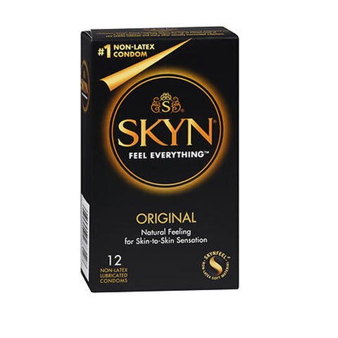 Skyn Original Non-Latex Lubricated Condoms 12 Each by Lifestyles