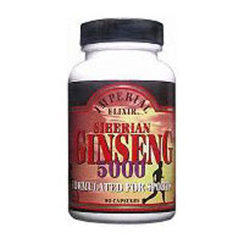 Imperial Elixir / Ginseng Company, Siberian Eleuthero, Sport 5000 90 Caps Imperial Elixir / Ginseng Company